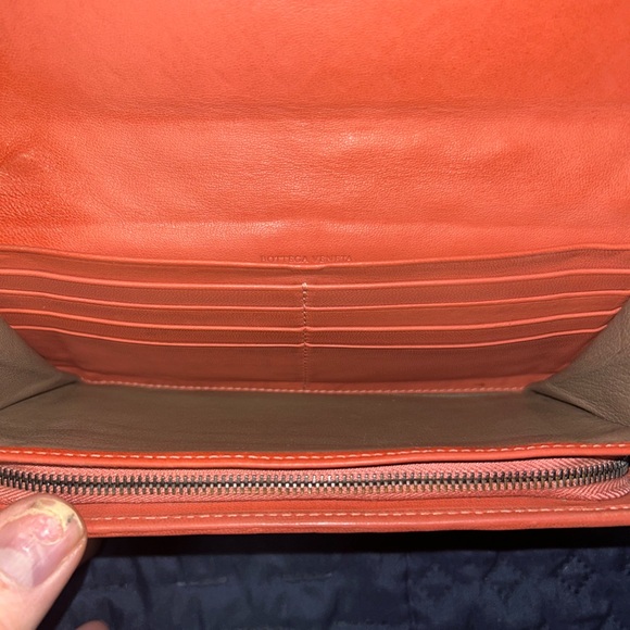 Bottega Veneta intrecciato long flap wallet - Picture 3 of 8